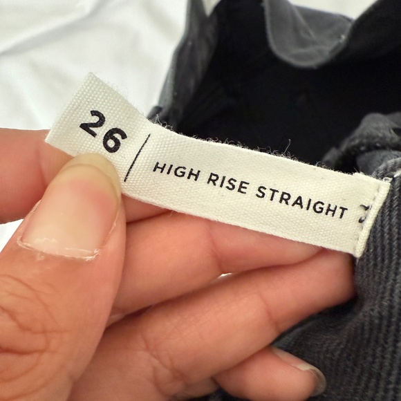 pacsun high rise straight leg jeans  size 26   details: -perfect condition - Picture 4 of 5